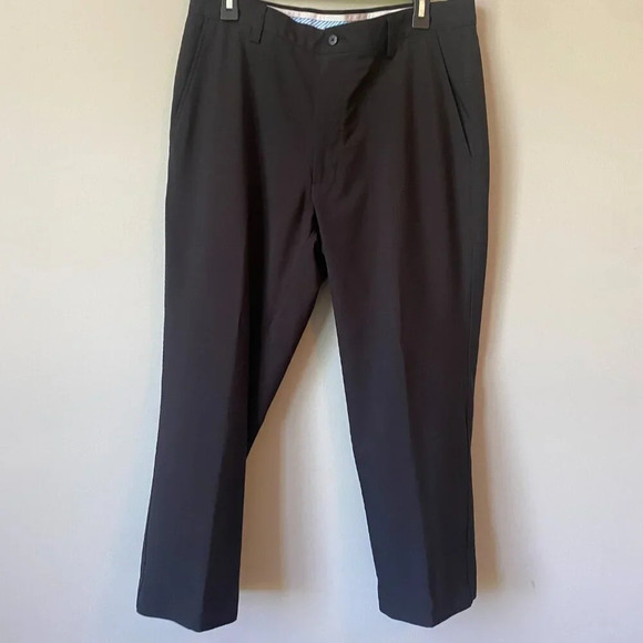 FootJoy Mens 34x32 Golf Performance Lightweight Stretch Straight Leg Black Pants - Picture 4 of 16